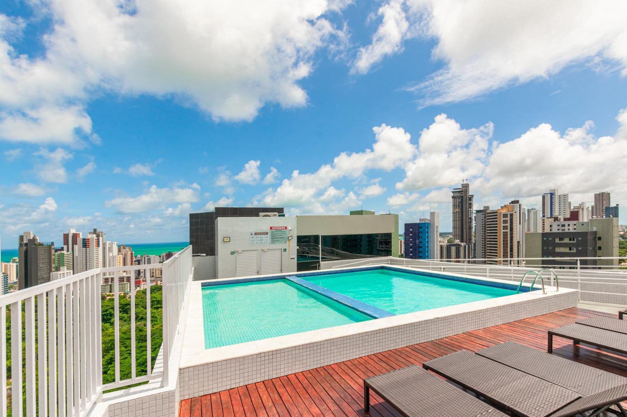 Studio Encantador - Garagem - Piscina Na Cobertura João Pessoa エクステリア 写真