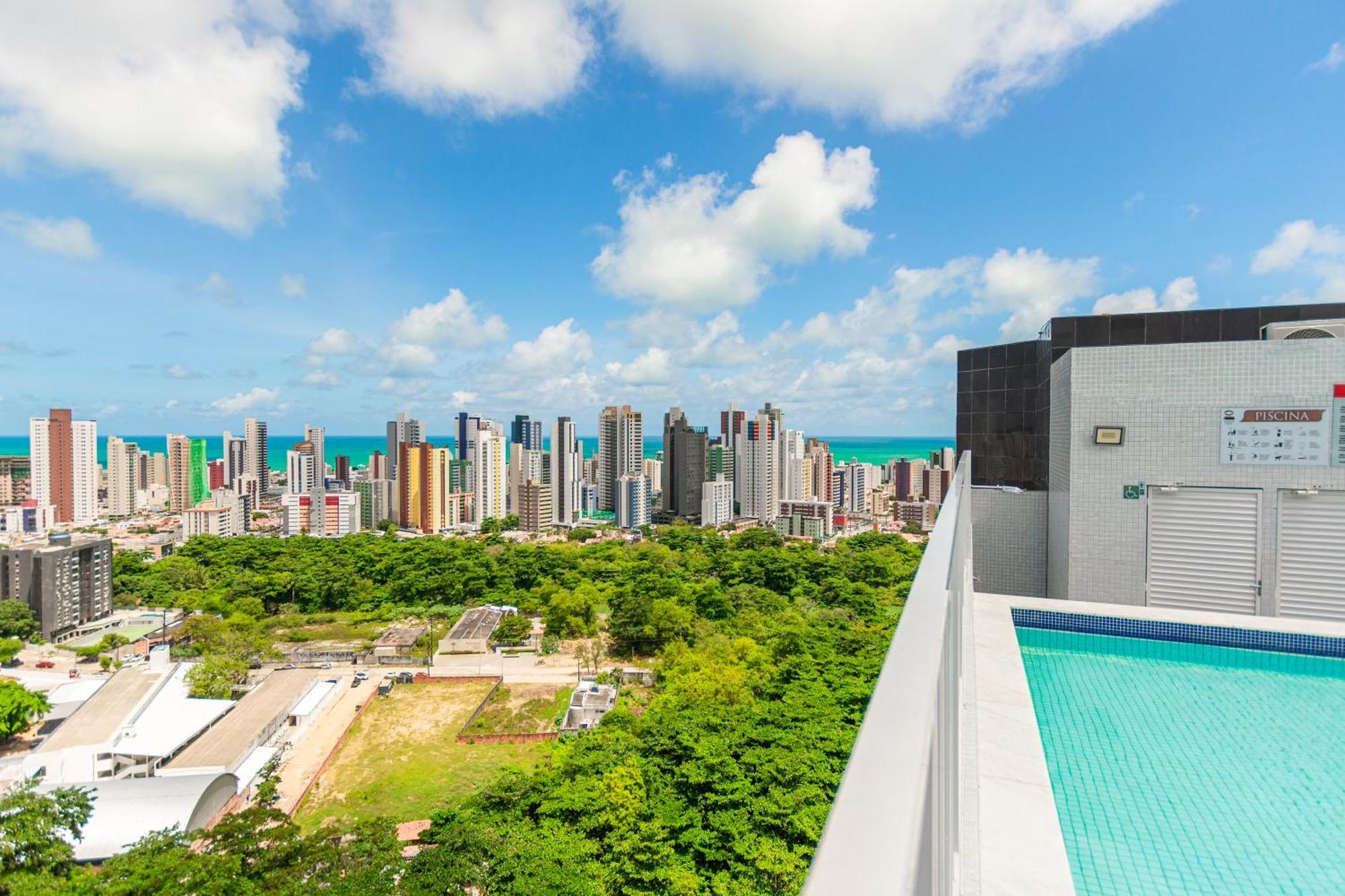 Studio Encantador - Garagem - Piscina Na Cobertura João Pessoa エクステリア 写真